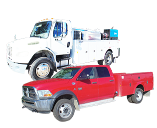 service/utility trucks